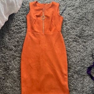 Calvin Klein dress | suede | size 6